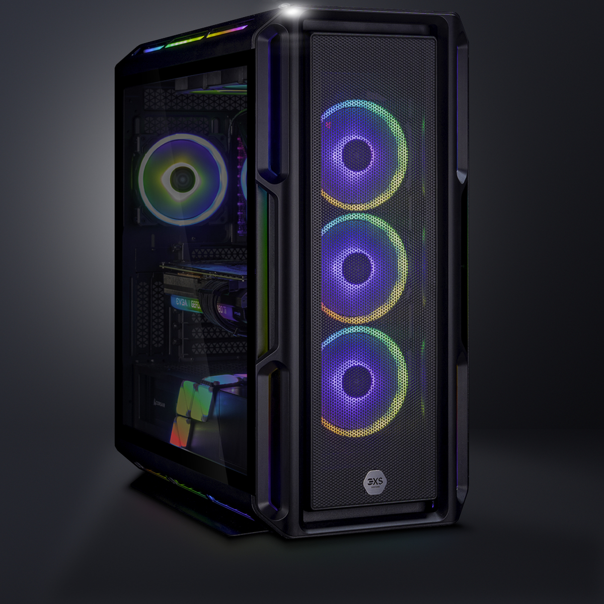 Corsair iCUE RGB Gaming PC featuring NVIDIA GeForce RTX - 3XS