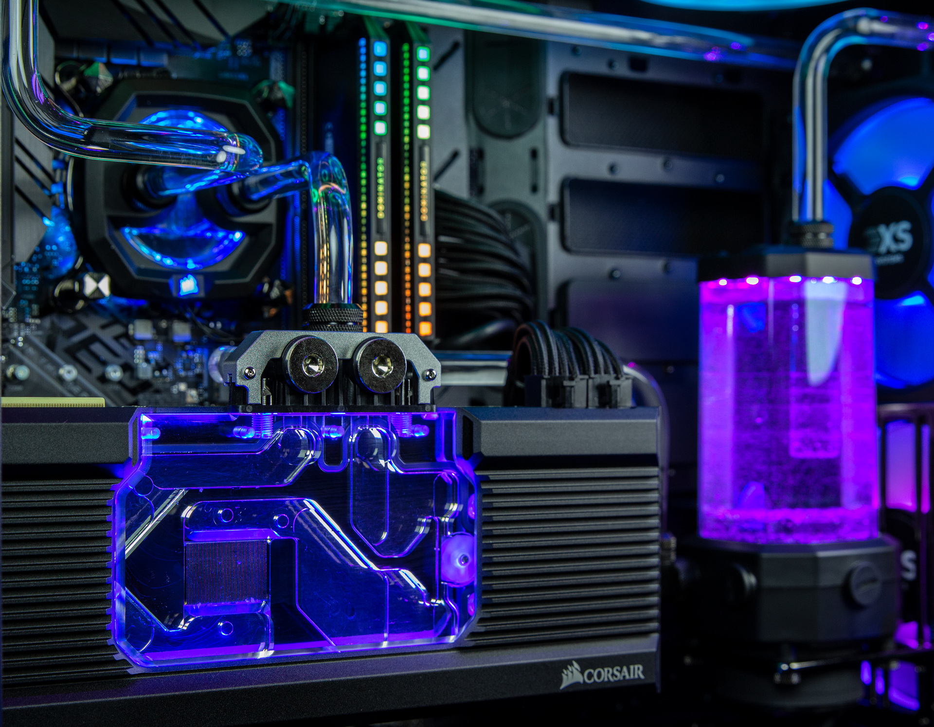 Corsair Icue Pcs Water Cooled And Overclocked Pcs 3xs