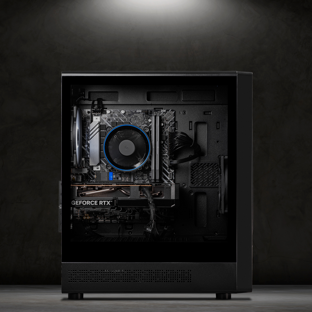 Budget gaming PC with an Intel Core i5 14400F and NVIDIA - 3XS